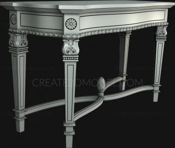 Consoles (KN_0200) 3D model for CNC machine